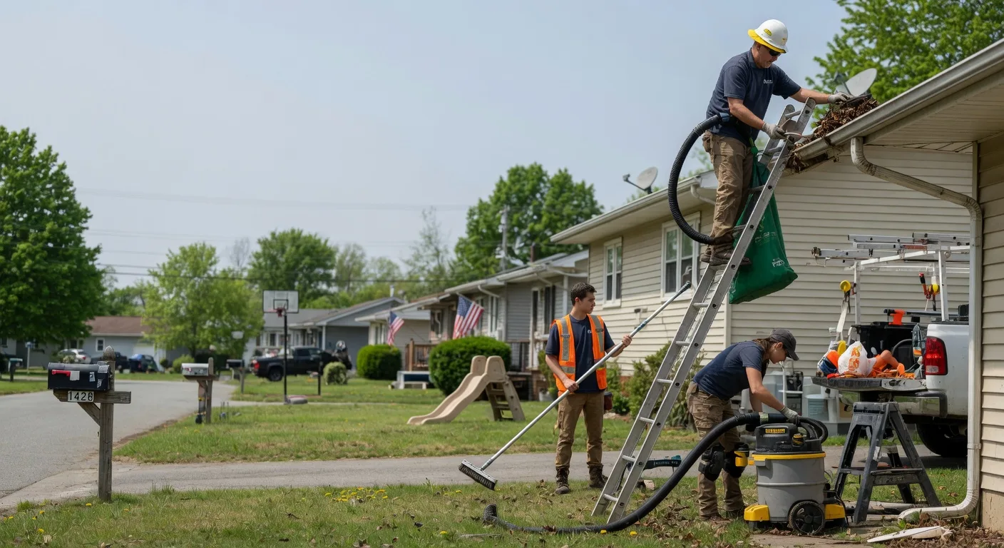 Gutter Installation in Heyworth, IL near me